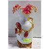 Image 1 : VINTAGE FENTON IRIDESCENT CARNIVAL 10" VASE