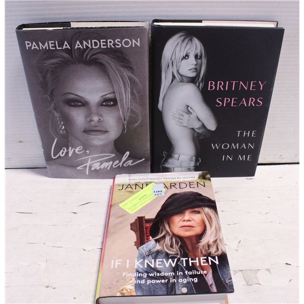 CELEBRITY AUTOBIOGRAPHY BOOKS  - BRITNEY SPEARS,