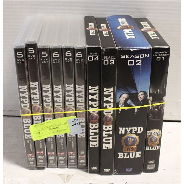 NYPD DVD SET SEASON 1- 8