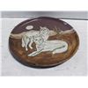 Image 1 : CERAMIC WOLF PLATE