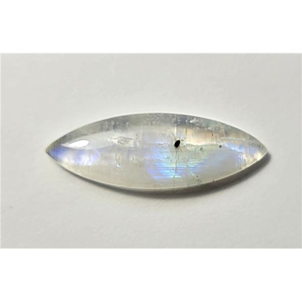 9.NATURAL 11 CT MARQUIS CUT FIRE MOONSTONE, GEM-