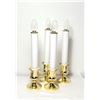 Image 1 : 28.LOT OF 4 BATTERY OPERATED CANDLES WITH