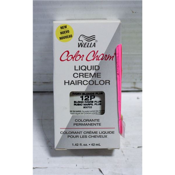 BRAND NEW 42ML COLOR CHARM LIQUID CREME HAIRCOLOR