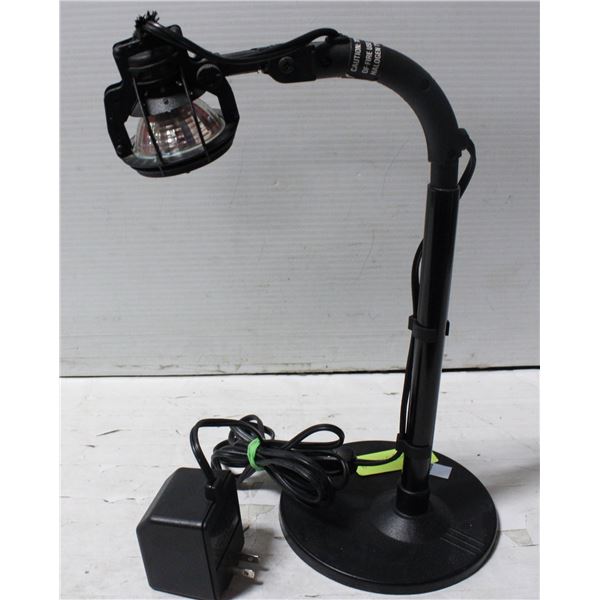 12" DESK LAMP (LONG CORD) - ESTATE