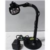 Image 1 : 12" DESK LAMP (LONG CORD) - ESTATE