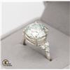 Image 2 : #838-CUSTOM HAND SET 6.00 CT ROUND