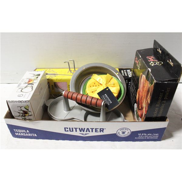 THE POGO WHISK & HAMBERGER PRESS & MORE - ESTATE