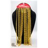 Image 1 : #1312-12 x GOLD TONE NECKLACES THAT ARE 48 CM IN