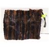 Image 1 : FUR HANDWARMER WITH ZIPPER POUCH - ESTATE