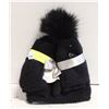 Image 1 : WOMAN'S HAT AND MITT SET