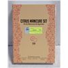 Image 1 : CITRUS MANICURE SET INCLUDES: