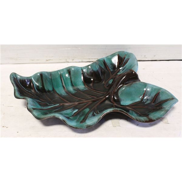 BLUE MOUNTAIN LEAF SERVING DISH