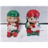 Image 1 : 1983 AVON SALT & PEPPER SHAKERS BOY & GIRL ELVES