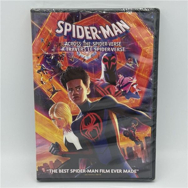 NEW DVD, SPIDER-MAN ACROSS THE SPIDER-VERSE