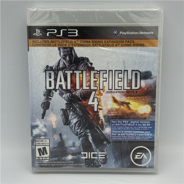 NEW PS3, BATTLEFIELD 4