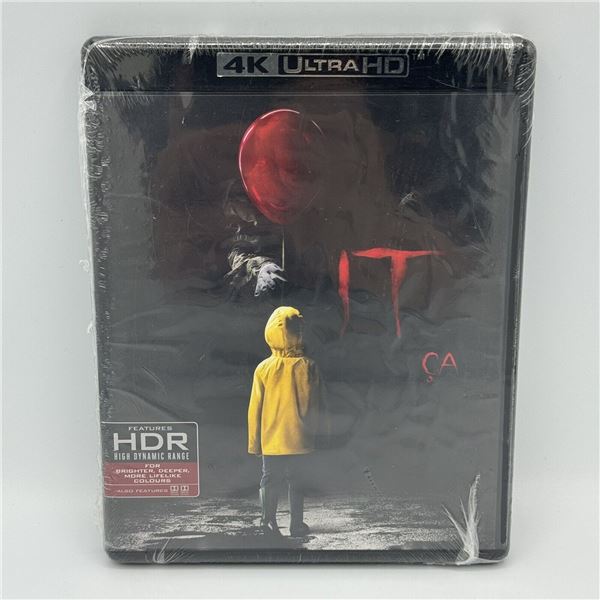 NEW 4K ULTRA HD + BLU-RAY, IT