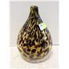 Image 1 : LARGE DÉCOR ART GLASS VASE- 12"