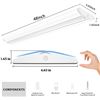 Image 2 : NEW WITH BOX FAITHSAIL 4 PACK OF 4' LED SHOP LIGHT
