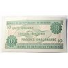 Image 2 : 13) UNCIRCULATED 10 FRANC BANKNOTE FROM THE