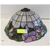 Image 1 : TIFFANY STYLE STAINED GLASS LAMP SHADE