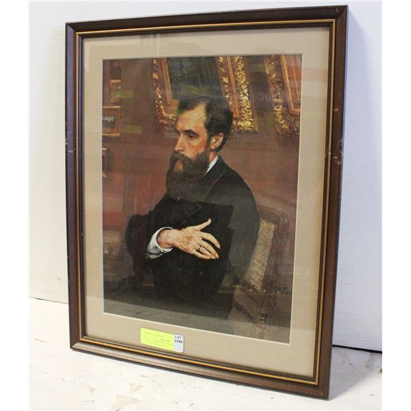 ILJA JEFIMOWITSCH REPIN AUTHORIZED PRINT