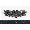 Image 1 : NEW ANTIQUE STYLE SLATE GREY RHINESTONE FLOWER
