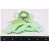 Image 1 : NEW MINT GREEN GOOGLY EYE FISH CLAW CLIP HAIR