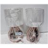 Image 1 : UNCLAIMED - PAIR OF NEW COPPER WIRE LAMPS