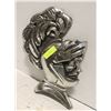 Image 1 : VINTAGE METAL KNIGHT WALL PLAQUE