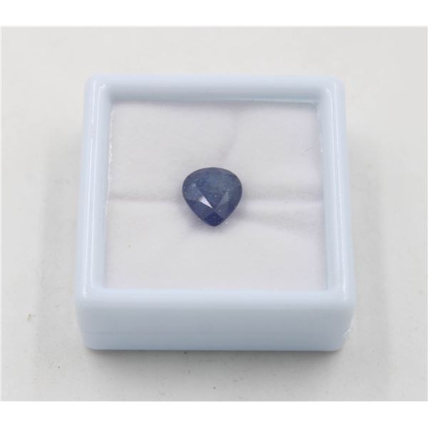 #21-HEATED BLUE SAPPHIRE GEMSTONE 5.28 CT