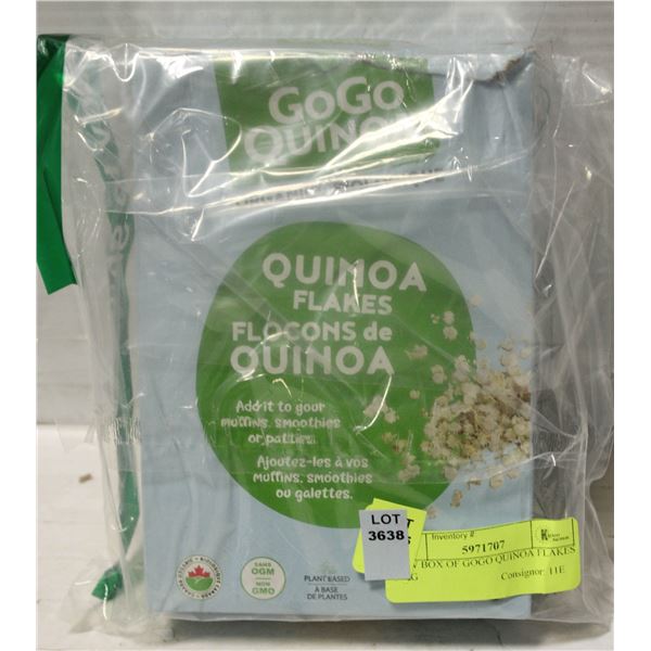NEW BOX OF GOGO QUINOA FLAKES 350G