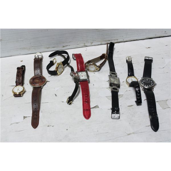 LOT OF ANALOG FASION WOMENS WATCHES