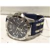 Image 1 : GUESS MENS STEEL WATCH WITH RUBBER BAND, DAY,DATE,