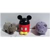 Image 1 : GENUINE PIGGY BANK PLUS TY HIPPO AND MICKY