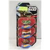 Image 1 : 3 NEW STAR WARS HOTWHEELS: YODA, ADMIRAL ACKBAR &