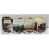Image 1 : 4 STARWARS HOTWHEELS: DAGOBAH, BESPIN, JAKKU &