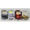 Image 1 : 4 STARWARS HOTWHEELS: MUSTAFAR, KAMINO, HOTH &