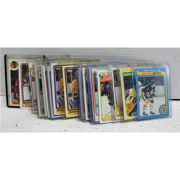LOT OF 20 PLUS MAINLY 1980'S HOCKEY CARDS - MIXED