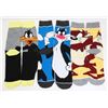 Image 1 : 3 NEW PARIS OF ADULT SIZE LOONEY TUNES THEME