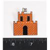 Image 1 : MARIO BROS CASTLE THEME PIN/ BROOCH