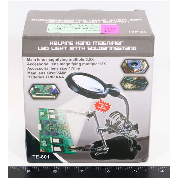 NEW HELPING HAND TOOL WITH BUILT IN LED LIGHT