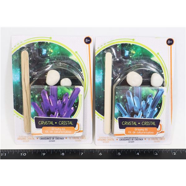 TWO NEW CRYSTAL GROWING KITS