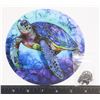 Image 1 : NEW 6" SEA TURTLE THEME HANGING WINDOW LIGHT