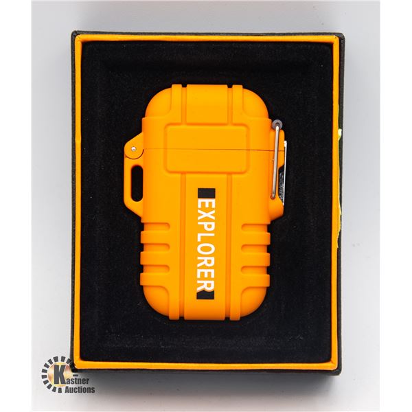 BRAND NEW EXPLORER DOUBLE ARC ELECTRIC LIGHTER