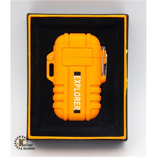 BRAND NEW EXPLORER DOUBLE ARC ELECTRIC LIGHTER