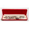 ESTATE CHARM BRACELET STERLING SILVER