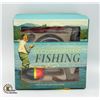 NEW FRESHWATER FISHING TACKLE KIT, ALSO INCLUDES