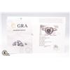 Image 3 : #1030-1.00 CT GRA CERTIFIED ROUND BRILLIANT CUT