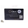 Image 2 : #1057-1.00 CT GRA CERTIFIED ROUND BRILLIANT CUT