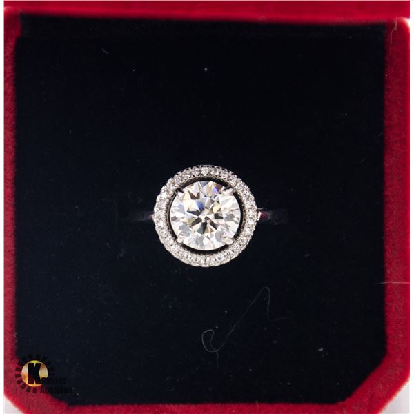 #1015-HAND SET 2.00 CT ROUND BRILLIANT CUT